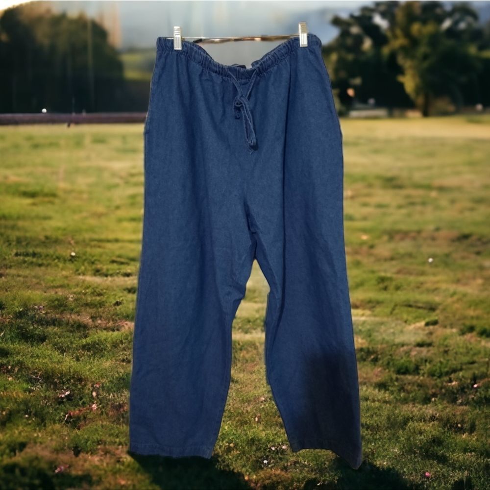 Coldwater creek drawstring jeans